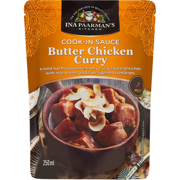 Ina P/Man Cook in Sauces - Butter Chicken Curry 250ml
