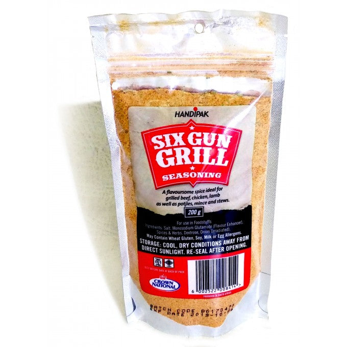 Crown National - Six Gun Grill Spice 200g