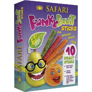 Safari Fruit Sticks 10's