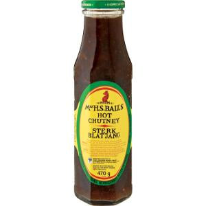Mrs Balls Chutney Hot 470g