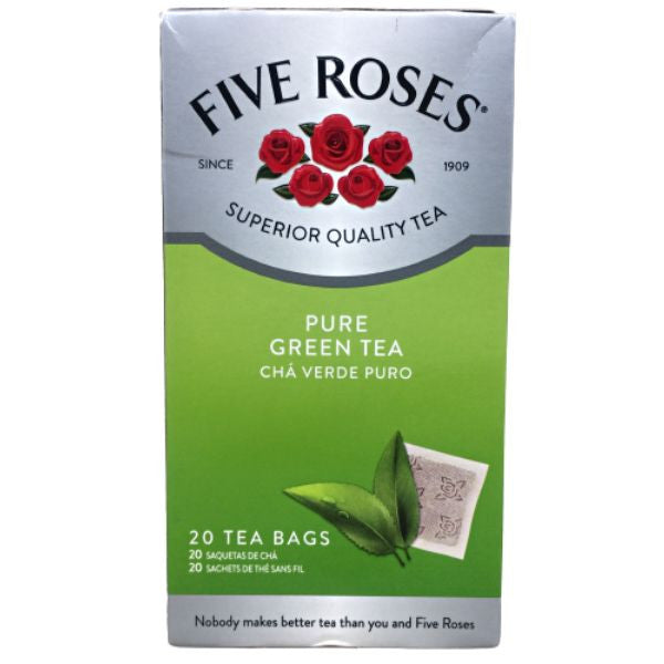 5 Roses Tea 20's Green Tea