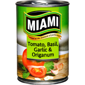 Miami Tomato Base - Basil, Garlic & Origanum 410g