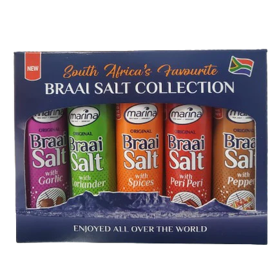 Marina Braai Salt - Collection 5x25g Pack