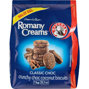Romany Creams - Classic Choc - Block Bottom 1kg