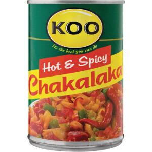 Chakalaka Koo Hot & Spicy 410g