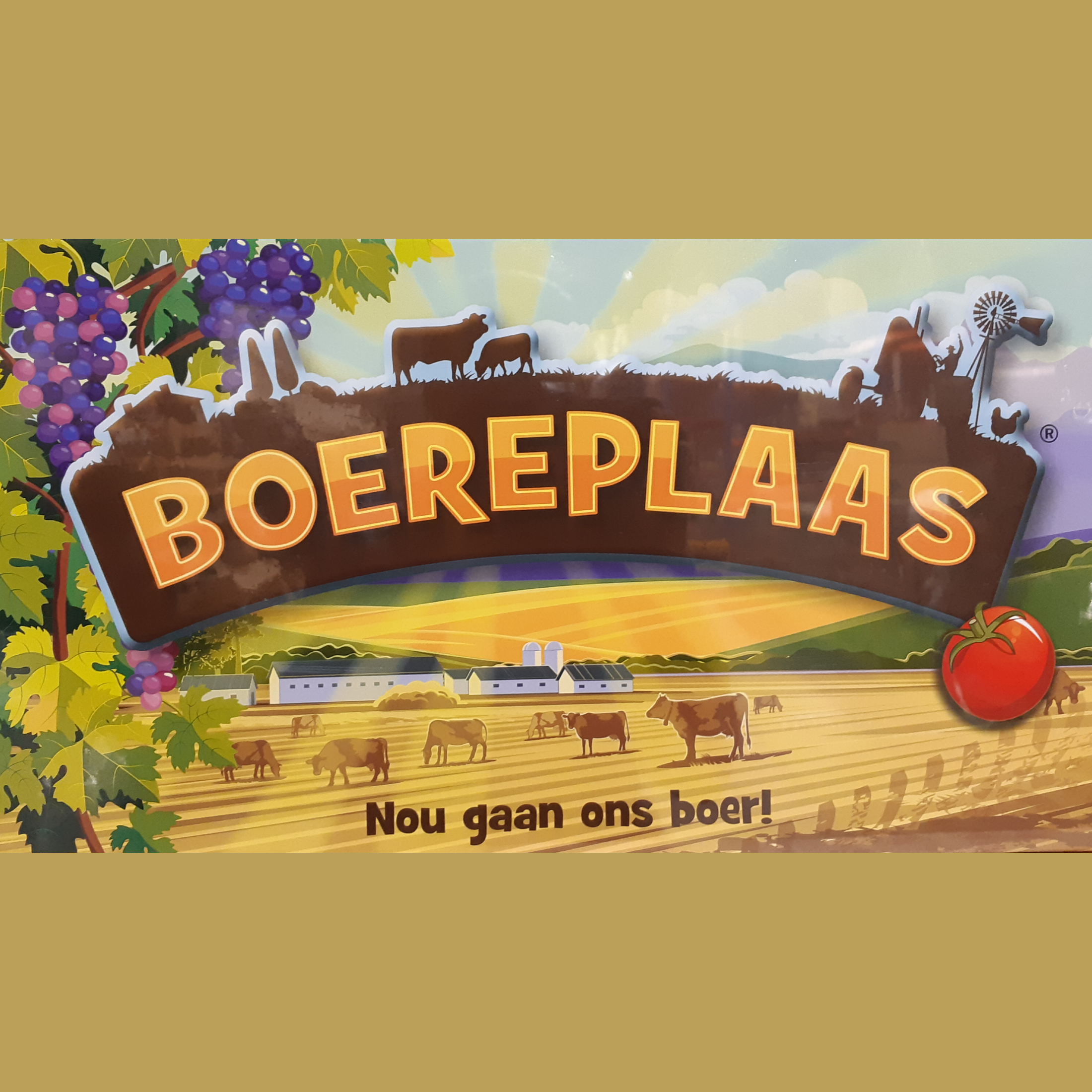 Boereplaas Board Game (Afrikaans)