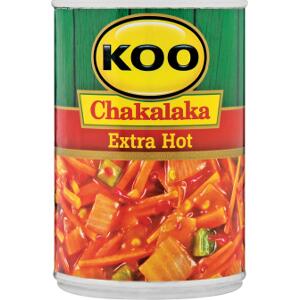 Chakalaka Koo Extra Hot 410g
