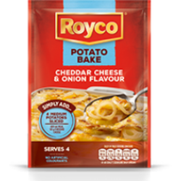 Potato Bake Royco - Cheddar Cheese and Onion