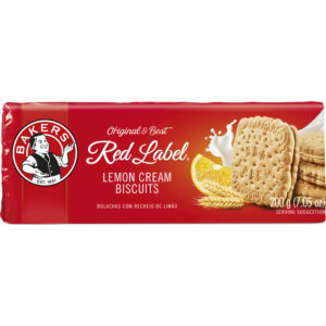 Bakers Red Label - Lemon Cream 200g