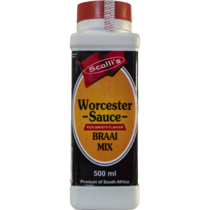 Scalli's Worcester Sauce - Braai Mix 500ml
