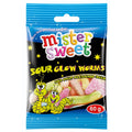 Mr Sweet Mini Sour Glow Worms 60g