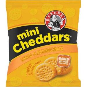 Bakers Mini Cheddars - Cheese 33g