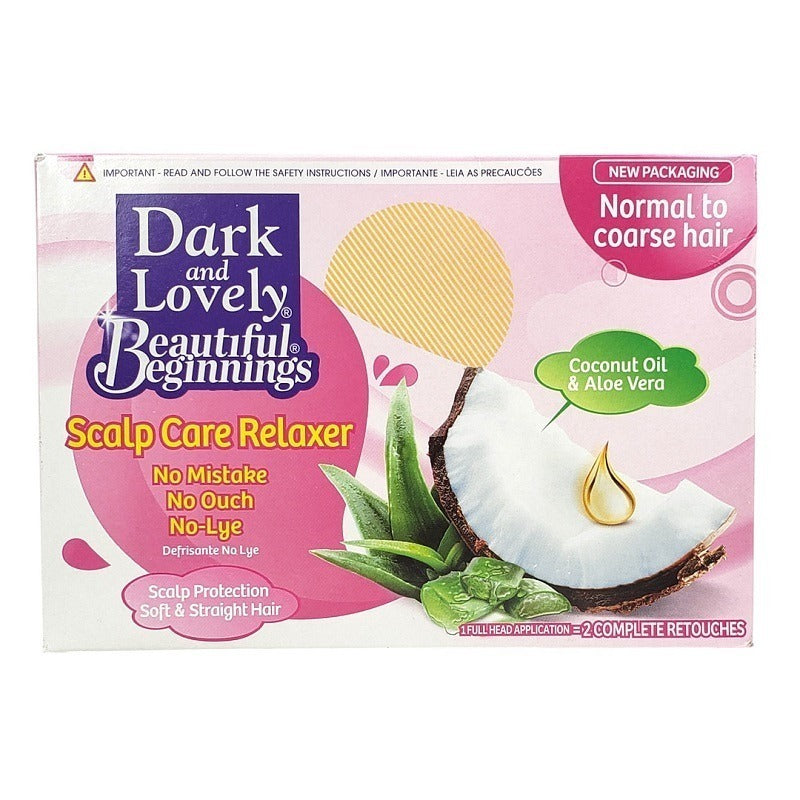 Dark & Lovely Beautiful Beginnings Relaxer Kit Normal