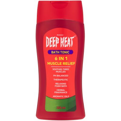 Deep Heat Bath Tonic 200ml