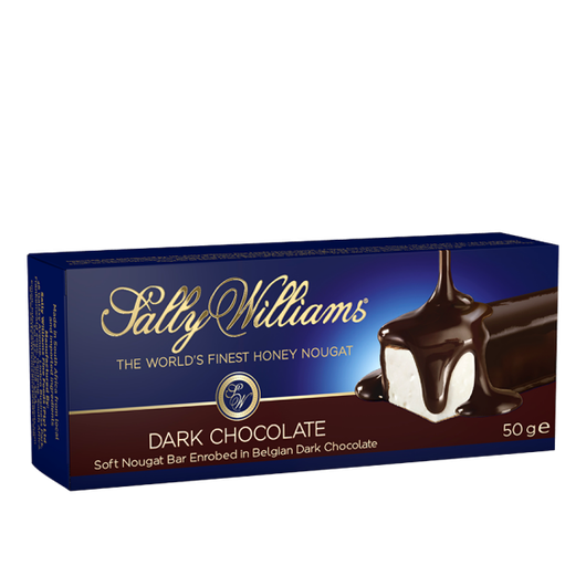 Sally Williams Nougat - Dark Chocolate 50g Bar