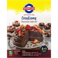 Snowflake Creations - Chocolate Cake Kit 800g