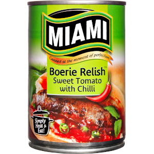 Miami Boerie Relish - Chilli 450g