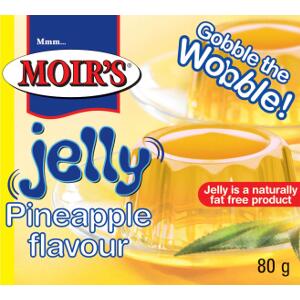Moirs Jelly - Pineapple 80g