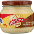 Melrose Cheese Spread - Bacon 250g Jar