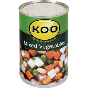 Mixed Vegetables Koo 410g