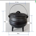 Value Potjie - 3 Leg Cast Iron 1.2L