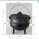 Value Potjie - 3 Leg Cast Iron 1.2L