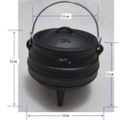 Value Potjie - 3 Leg Cast Iron 0.7L (#1/4)