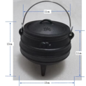 Value Potjie - 3 Leg Cast Iron 0.7L (#1/4)