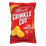 Willards Crinkle Cut -Tangy Tomato 120g