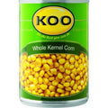 Sweetcorn Whole Kernel Koo 410g