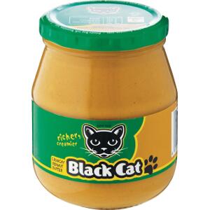 Black Cat Peanut Butter - Crunchy 400g