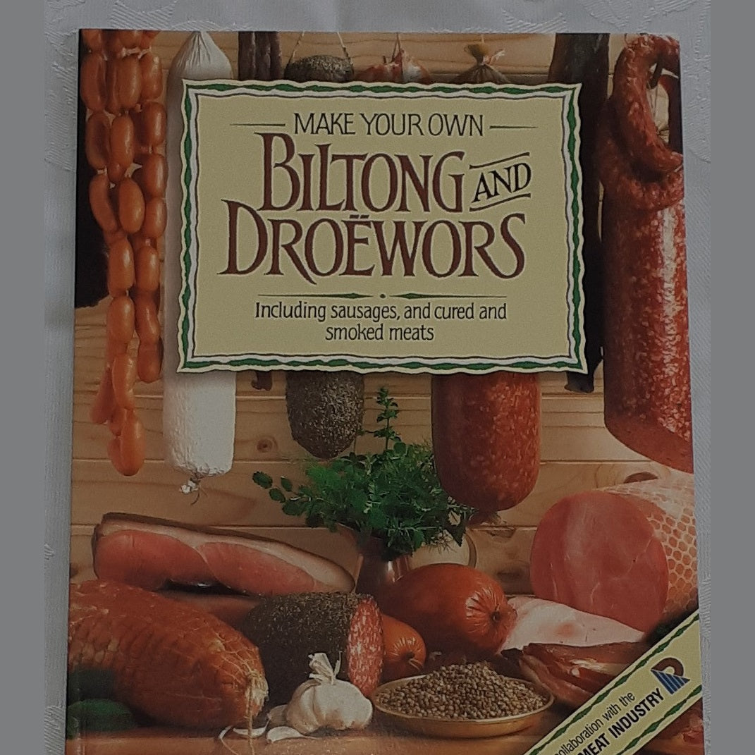 Book Make your own Biltong and Droewors