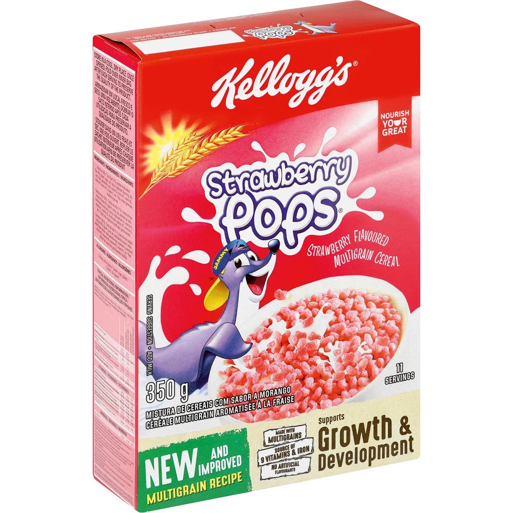 Kellogs Strawberry Pops